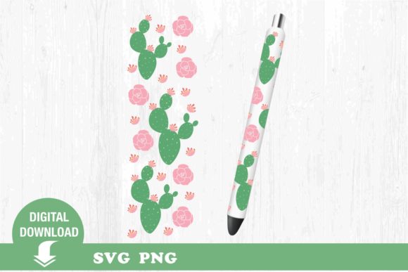 Cactus SVG: Succulent. Pen Wrap. Floral