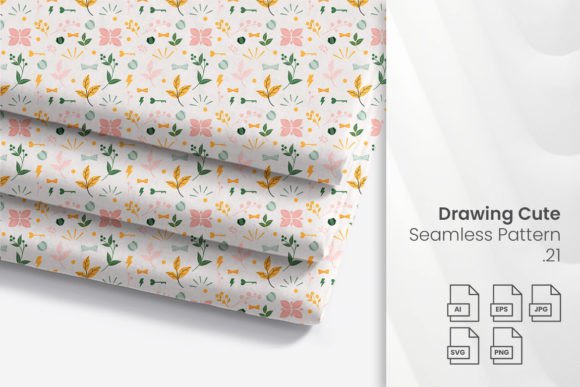 Floral Cute Seamless Pattern