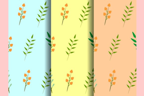 Seamless Floral Pattern Background