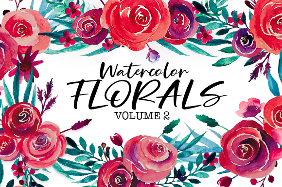 Watercolor Flower Bundles V2